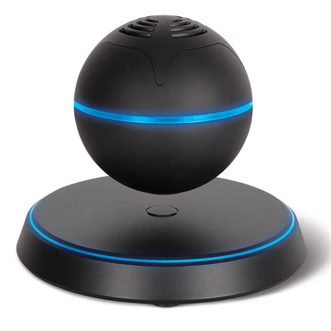 The Blue Light Levitating Bluetooth Speaker Hammacher