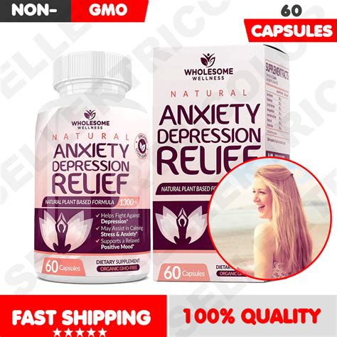 Happy Pills Natural Anti Anxiety Relief And Depression Supplement Dopamine Mood 757284922848 Ebay