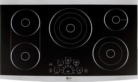 Lg Studio 36 Built In Electric Cooktop Stainless Steel At Pacific