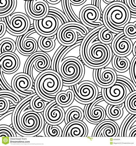 Black And White Swirls Royalty Free Stock Image Image