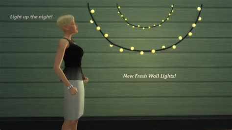 Fresh Wall Lights By Snowhaze At Mod The Sims Sims 4 Updates