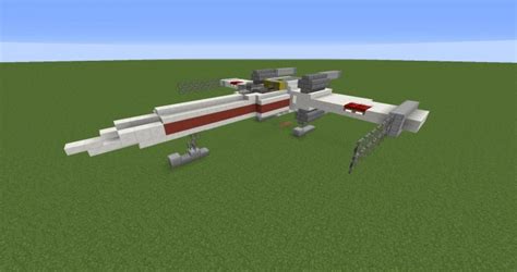 T 65 X Wing Starfighter Star Wars X Wing Minecraft Project