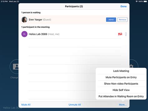 Do you have a mac? Using a Waiting Room with Zoom Rooms - Zoom Help Center