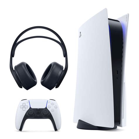 Sony Ps5 Digital Edition Gaming Console And Headset Eteknix