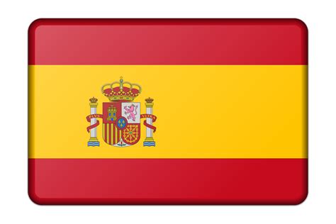 Transparent Spain Flag Icon Clip Art Library