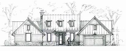 Elevation Drawing Building Architects Llc Drawings Ralston