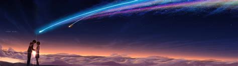 Kimi No Na Wa Fondo De Pantalla Hd Fondo De Escritorio 3840x1080