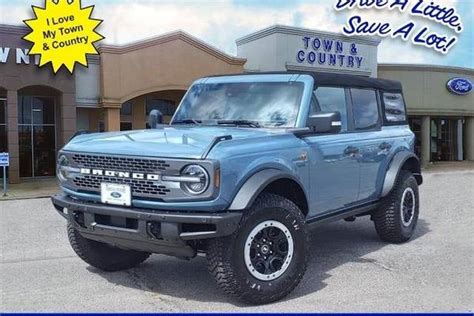 Get A Great Deal On A New Ford Bronco For Sale In Louisiana Edmunds