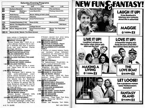 Tv Guide October 31 Nov 6 1981 3 Flashbak