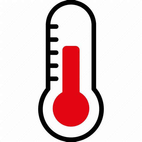Thermometer Climate Gauge Measure Meter Temperature Weather Icon