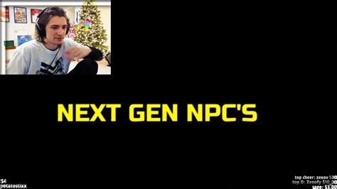 Xqc Reacts To Next Gen Cyberpunk Npc Youtube