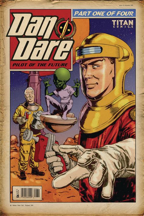 Dan Dare 1 Retro Cover Fresh Comics