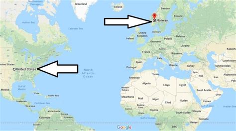 Where Is Norway Located On The World Map