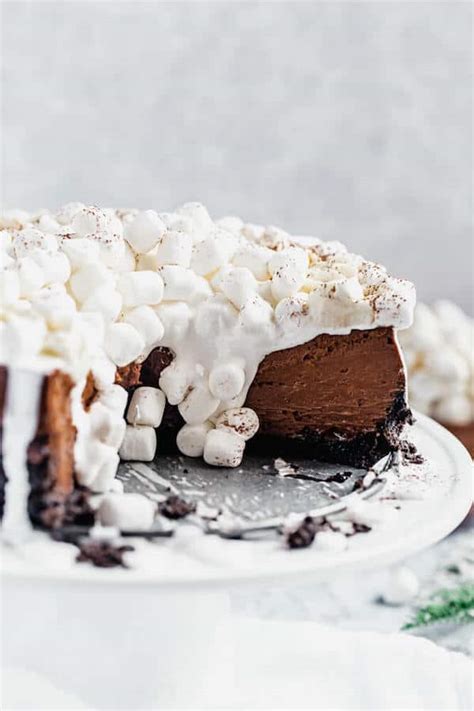 Hot Chocolate Cheesecake Recipe Queenslee Appétit