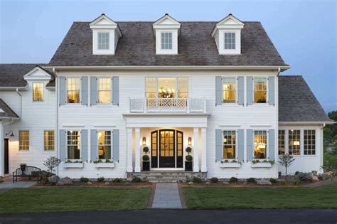 Modern Colonial Style House Design Ideas Colonial House Exteriors