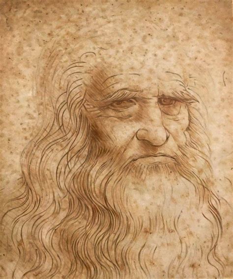Leonardo Da Vinci Self Portrait 1512