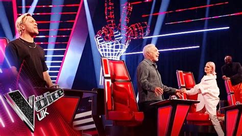 Watch The Voice Uk Coaches Sing Together In Game Of Name That Tune