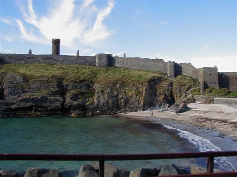 Fenella Beach Peel Isle Of Man Beach Isle