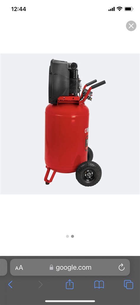 New Craftsman 30 Gallon Single Stage Portable Corded Electric Vertical