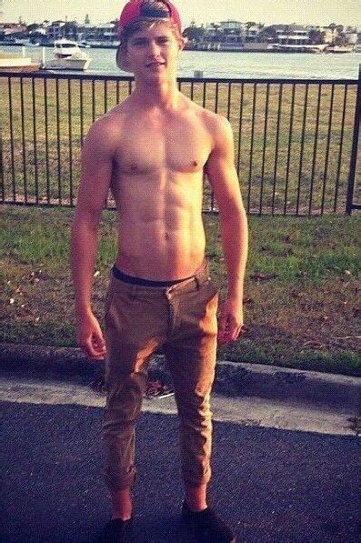 Shirtless Male Hunk Frat Guy Jock Cute Blond Dude College Muscle PHOTO X C EBay