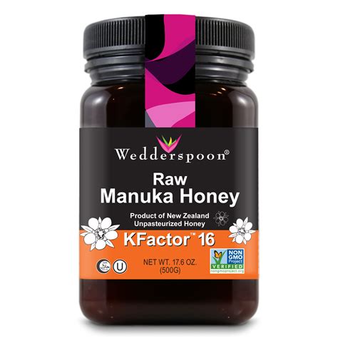 Amazon Wedderspoon Raw Premium Manuka Honey Kfactor