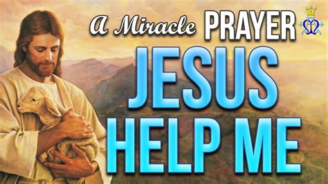 🙏 In Every Need A Prayer To Jesus For Help Youtube