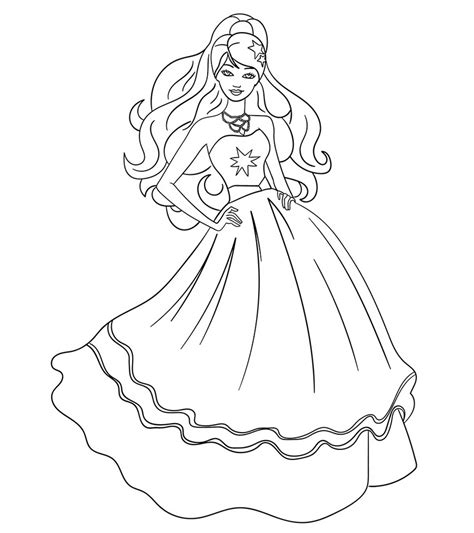Barbie Coloring Pages Chelsea