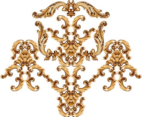 Golden Baroque Ornament Baroque Ornament Baroque Jewelry Ts