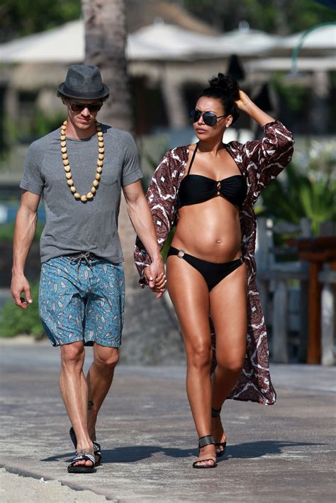 Pregnant NAYA RIVERA In Bikini Out And About In Hawaii HawtCelebs