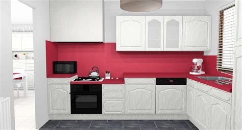 En effet, il ne s'agit pas de peindre tous les murs de votre cuisine en rouge ou en vert ! Cuisine rouge et blanche: 13 idées et conseils pour l'agencer