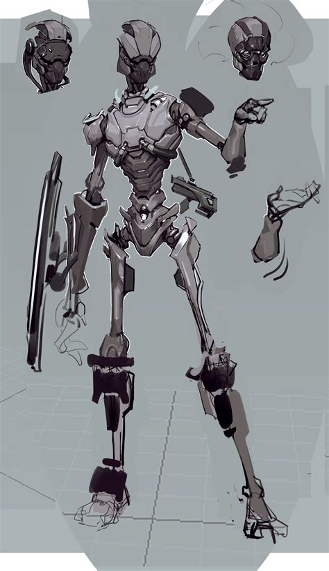 Love Death Robots Xbot 4k Character Concept Development Marcin