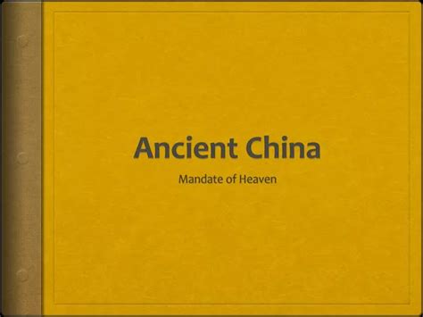 Ppt Ancient China Powerpoint Presentation Free Download Id3047939