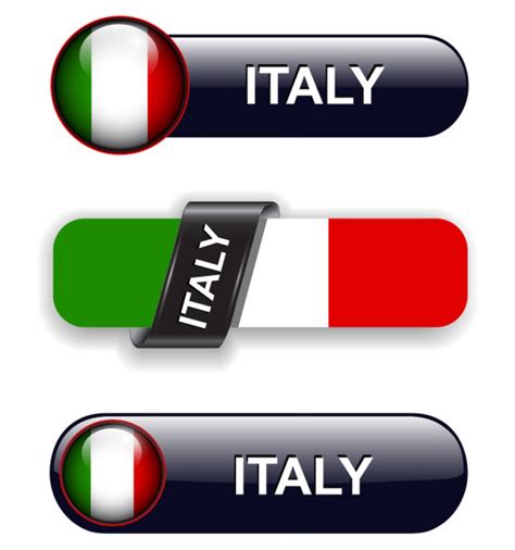 Completamente gratuito per uso commerciale e non commerciale (pubblico dominio). Progettazione grafica con bandiera italiana — Vettoriale ...