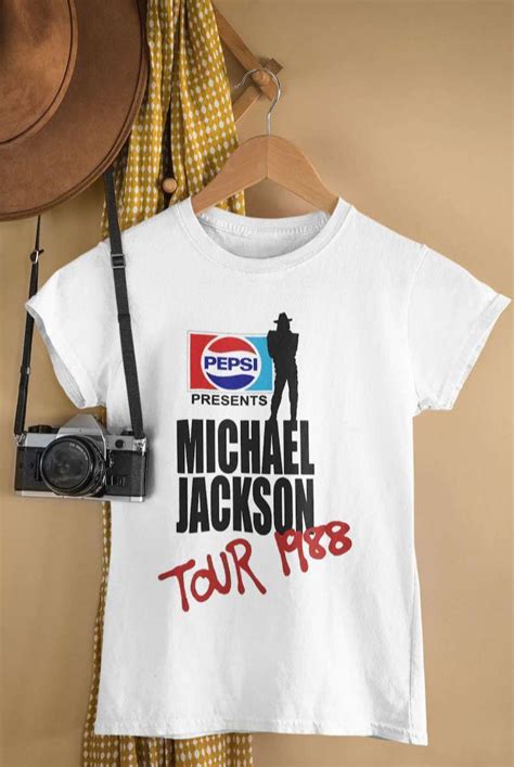 Michael Jackson Bad Pepsi Concert Tour Unisex T Shirt