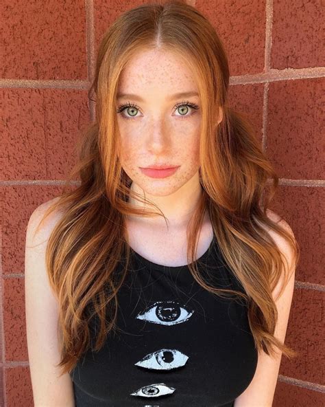 Madeline Ford Red Haired Beauty Red Hair Woman Beautiful Red Hair