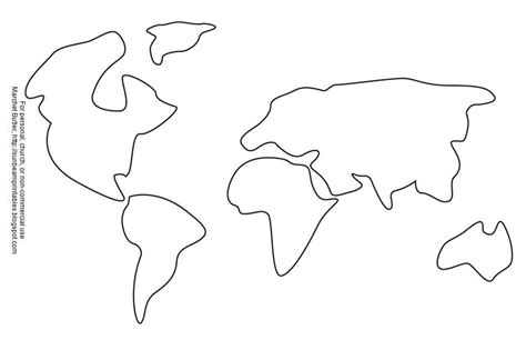 Printable Continents To Cut Out Printable Word Searches