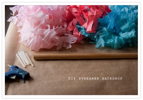 My favourite thing about this project was that i threw it all together and made a. DIY festive streamer backdrop from Rachel of Heart of ...