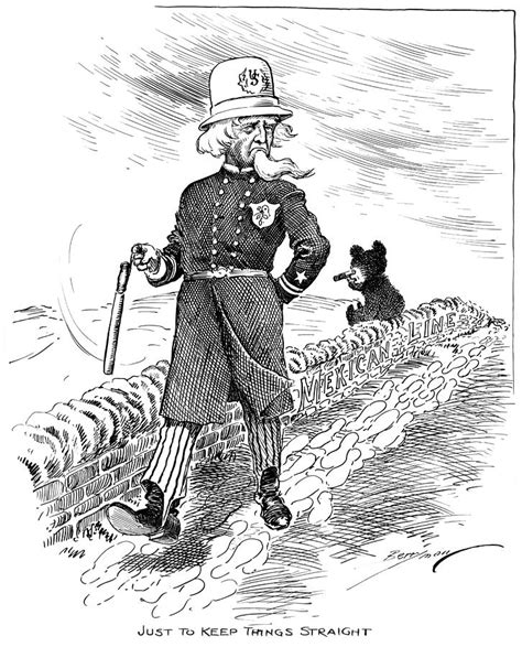 Cartoon Just To Keep Things Straight 1911 Drawing By Clifford