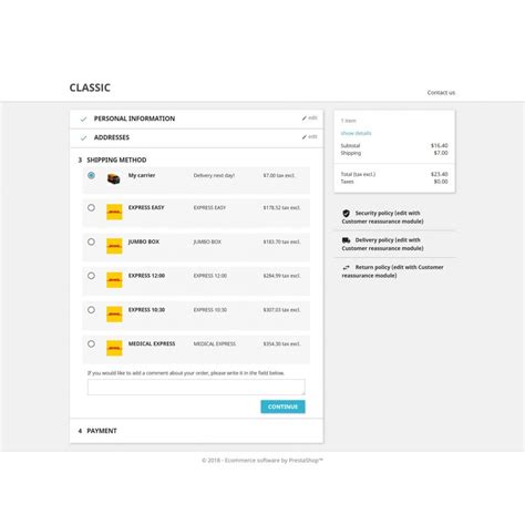 DHL Express Shipping with Print Label - PrestaShop Addons