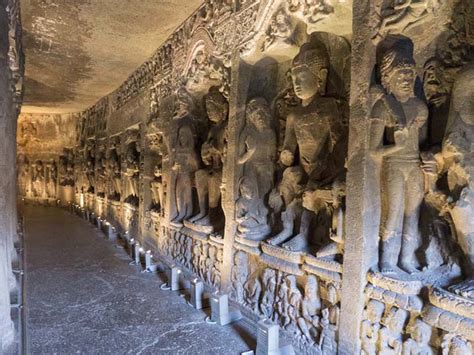 The Positive And Negative Spaces Of Ajanta Caves Eva Lee