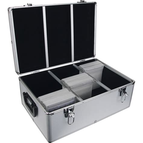 Mediarange Silver 500 Dj Storage Case Box77