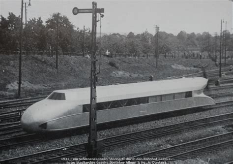 Schienenzeppelin Rail Zeppelin A Propeller Powered Rail Car That Set