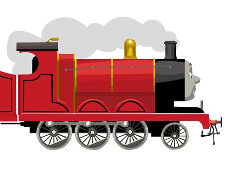 Thomas The Tank Engine Dan Crisp Illustration