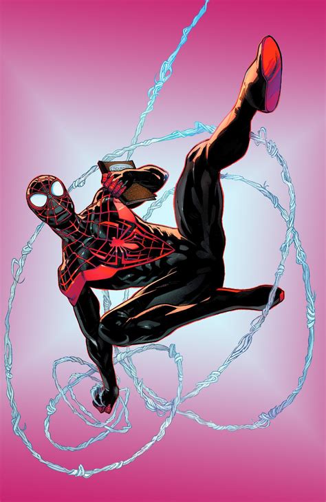 Miles Morales Spider Man 1 By Javier Garron Spiderman Drawing
