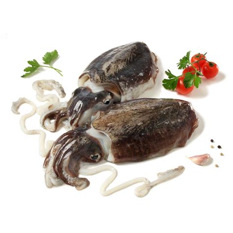 Seppie allo zenzero, seppie in zimino, seppie e piselli. Seppie nere 100/300 fresche pescato - D'Ambros Ipermercato