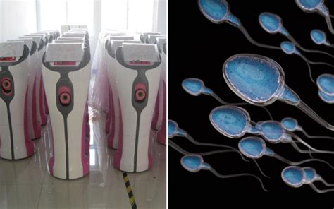 chinese hospital comes up with a bizarre and automatic sperm extractor