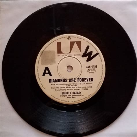 shirley bassey diamonds are forever 1971 vinyl discogs