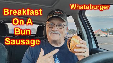 Whataburger Home Breakfast On A Bun Taste Test Review And Rating Youtube