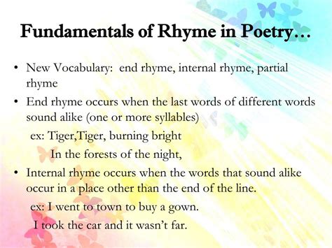 PPT - POETRY Rhythm, Rhyme & Repetition PowerPoint Presentation, free