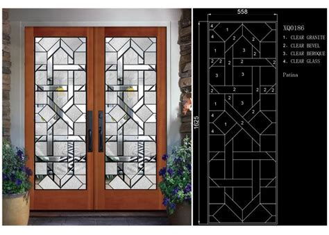 Stained Glass Solid Flat Tempered Glass Panels Private Imports Series